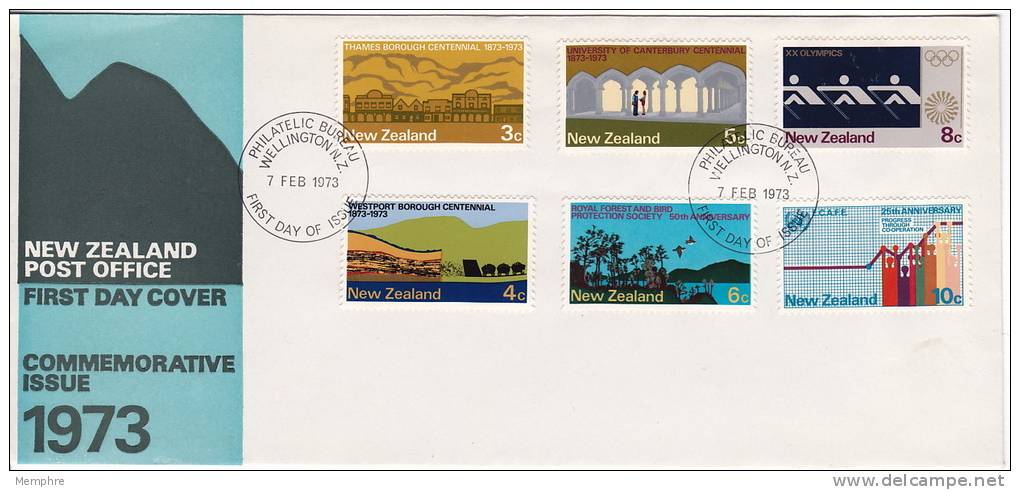 1973  Commemorative Issues FDC - FDC