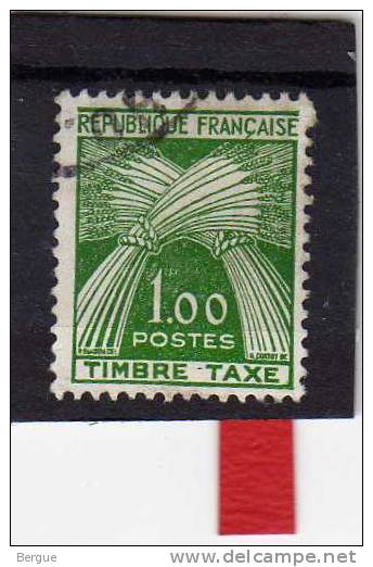 FRANCE  TAXES  N°94  ObTB - 1960-.... Gebraucht