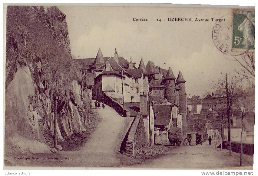 Corrèze...19...Uzerche.. ..Avenue   Turgot - Uzerche