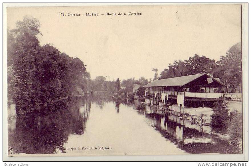 Corrèze...19.....Brive La Gaillarde....Bords De La Corrèze..Lavoir. - Brive La Gaillarde