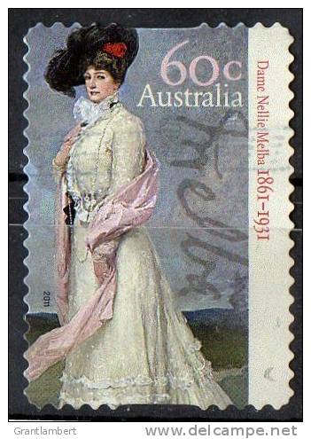 Australia 2011 60c Melba Self-adhesive Used - Used Stamps