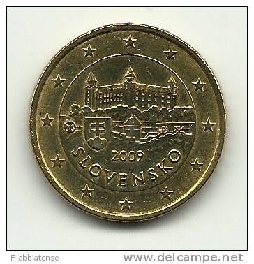 2009 - Slovacchia 50 Centesimi     ------- - Slowakei