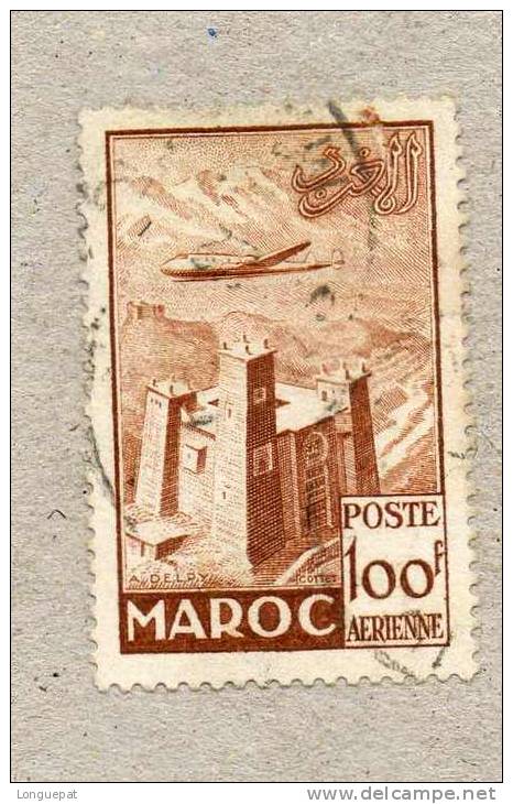 MAROC :Casbah De L´Anti-Atlas : Vue Du Maroc - Poste Aérienne