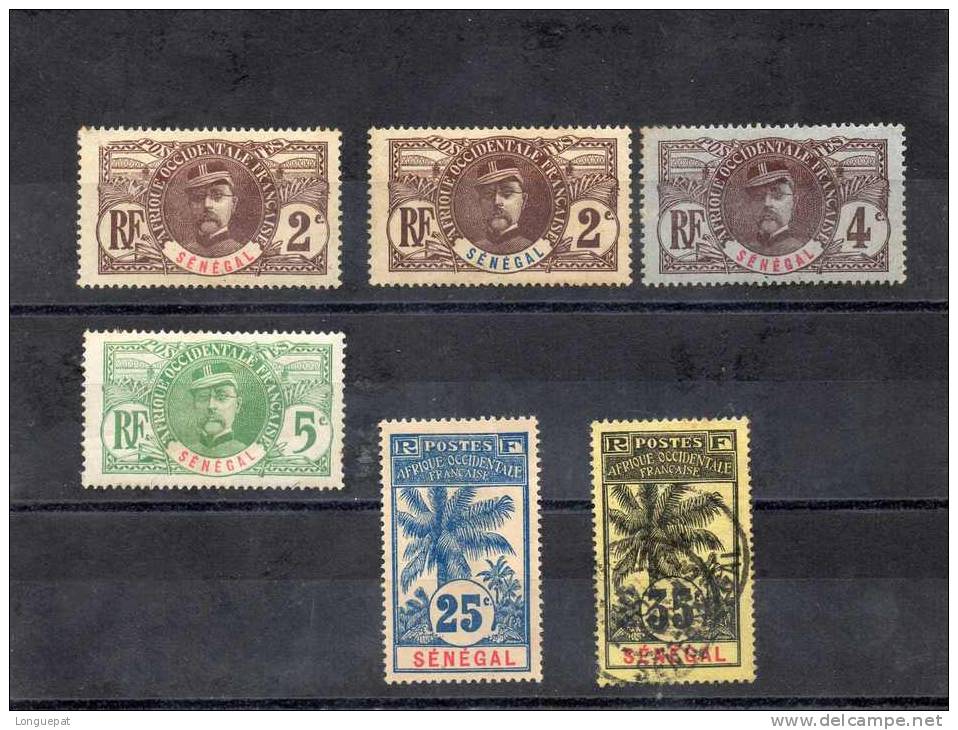 SENEGAL : Général Faidherbe Et Palmier - Unused Stamps