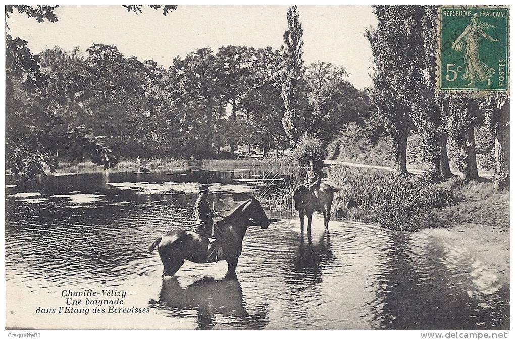 Chaville-Vélizy- Baignade Dans L'étang Des écrevisses - Chaville