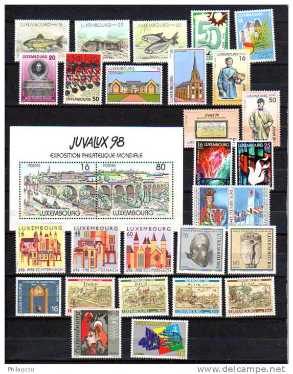 Année 1998 Quasi Complète 1387 / 1415**, Cote 75 € Facial  857 F - Unused Stamps