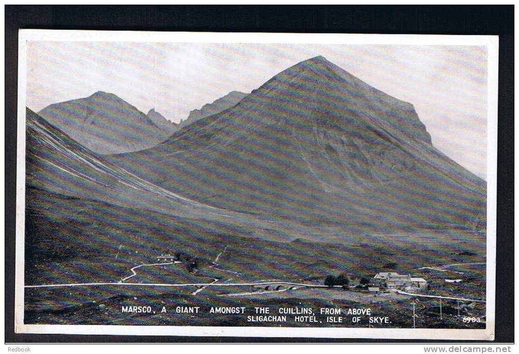 RB 797 - Postcard - Marsco - A Giant Amongst The Cuillins From  Above Sligachan Hotel - Isle Of Skye Scotland - Inverness-shire
