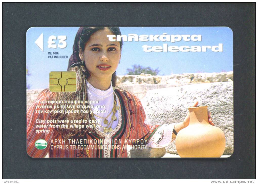 CYPRUS  -  Chip Phonecard As Scan - Cyprus