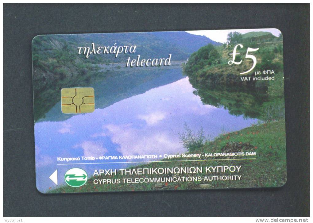 CYPRUS  -  Chip Phonecard As Scan - Cipro