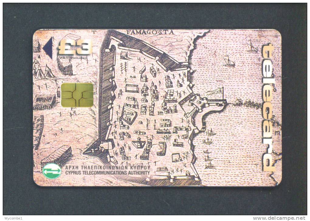 CYPRUS  -  Chip Phonecard As Scan - Zypern