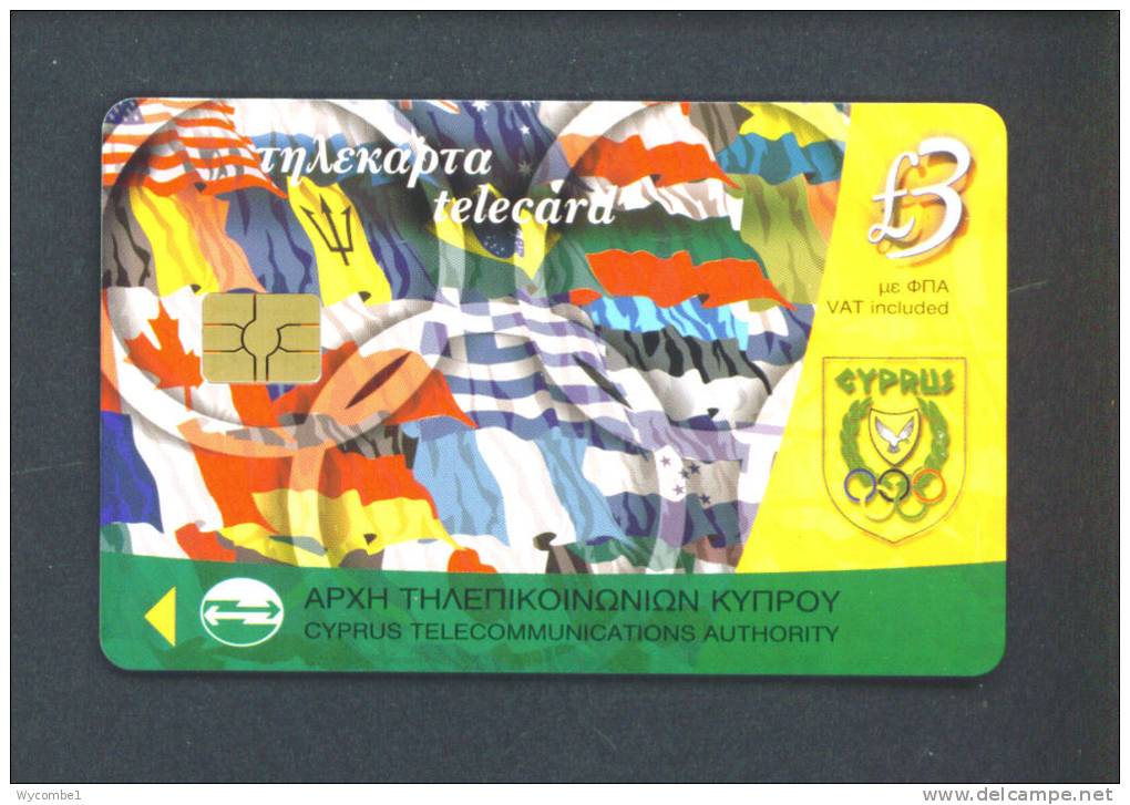 CYPRUS  -  Chip Phonecard As Scan - Cipro