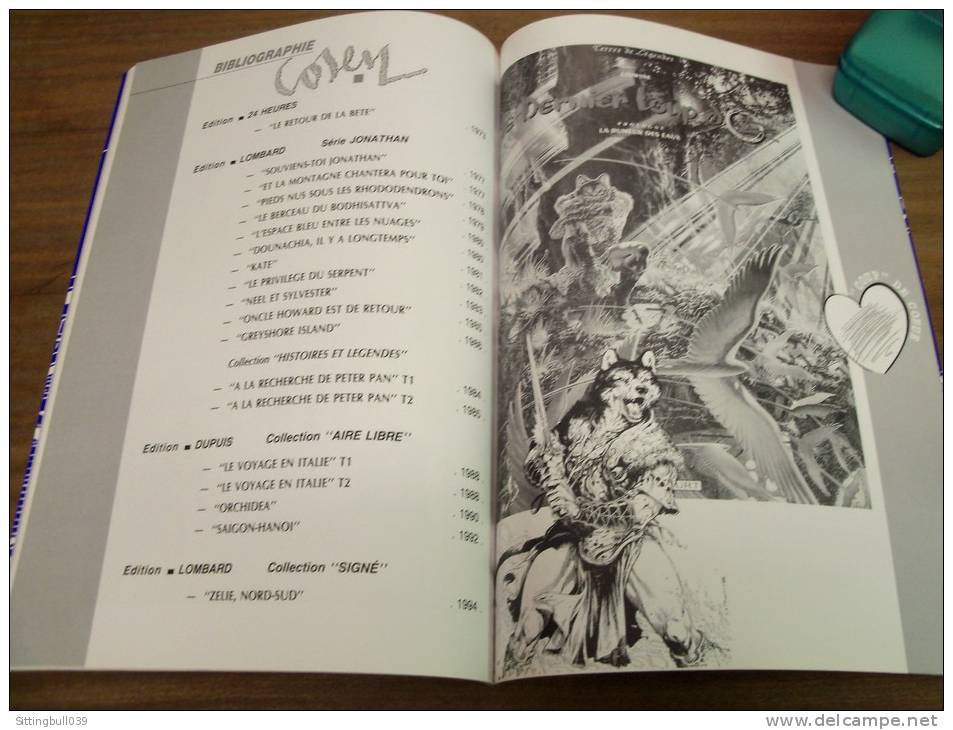 COSEY, Invité d'honneur, Très beau Catalogue Interview de l'auteur pour le 6e Festival BD de Solliès-Ville 1994. Luxueux