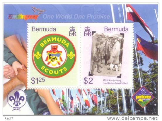 2007 CENTENAIRE DU SCOUTISME BF NEUF *** //  BERMUDA - Neufs