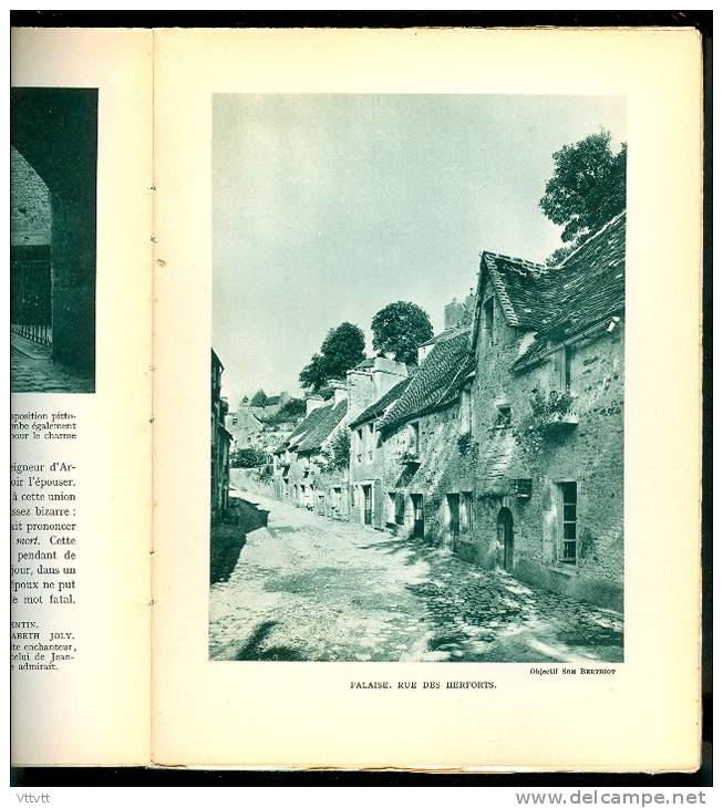 EN NORMANDIE (1937), De La Dives Au Mont-Saint-Michel De René Herval, 184 Pages, 194 Héliogravures, Carte, Artaud Edit. - Normandië
