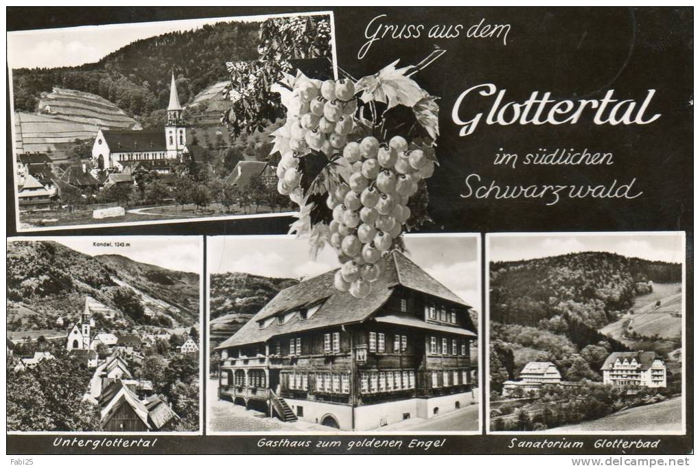 GRUSS AUS DEM GLOTTERTAL  Im Südlichen Schwarzwald - Glottertal