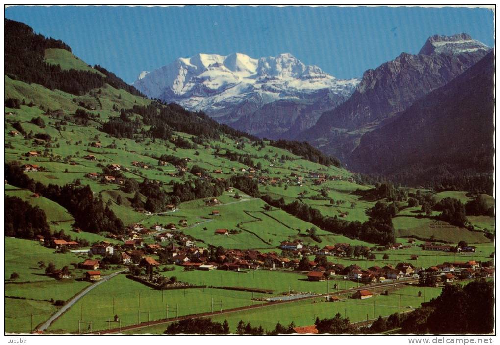 Reichenbach Im Kandertal - Mit Scharnachtal Und Blüemlisalp           1969 - Reichenbach Im Kandertal