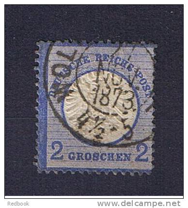 RB 799 - Germany 1872 - 2 Groschen Blue  SG 20 - Fine Used Stamp - Oblitérés