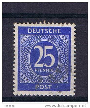 RB 798 - Germany 1946 - 25pf Blue SG 914 - Fine Used Stamp - Other & Unclassified