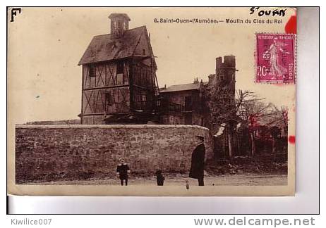 Pontoise  Saint Ouen L Aumone    Moulin  Du Clos Du Roi - Saint-Ouen-l'Aumône