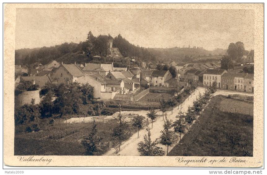 VALKENBURG (33) Vergezicht Op De Ruine - Valkenburg