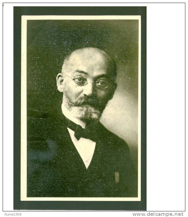 CP PHOTO ZAMENHOF INVENTEUR ESPERANTO - Philosophie & Pensées