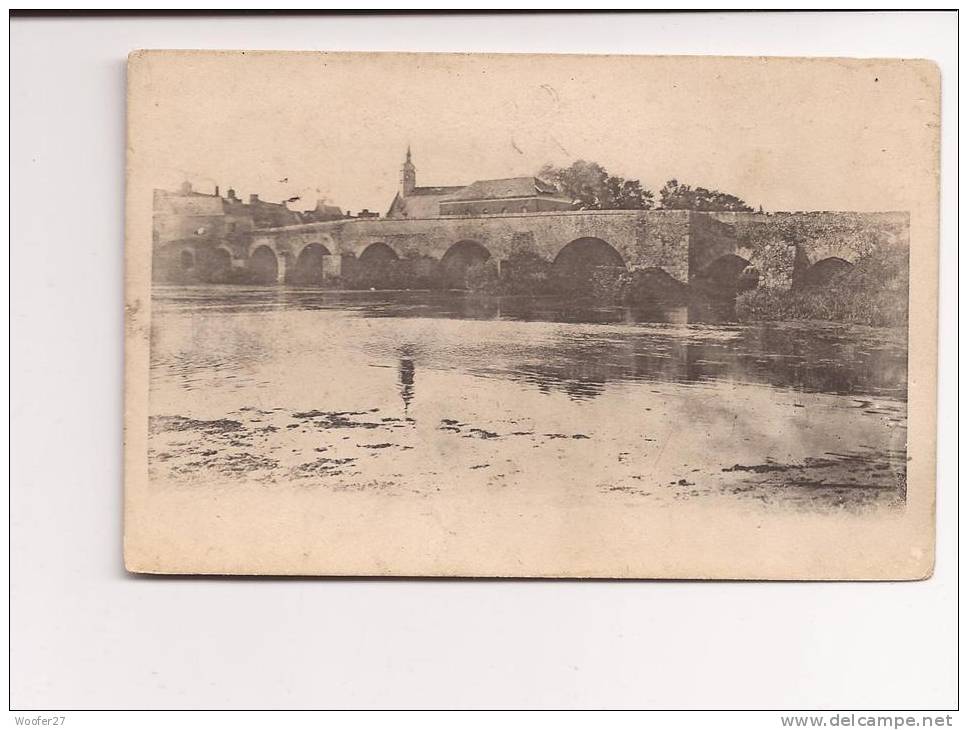 CPA MONTFORT LE GESNOIS ,pont-de-gennes ,collection Adolphe RENARD - Montfort Le Gesnois