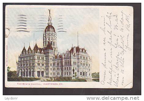 The State Capitol, Hartford, Connecticut 1906 - Hartford