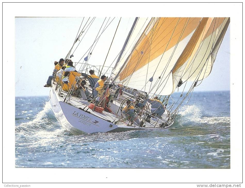 Cp, Voile, Le Maxi-Yacht "La Poste" - Sailing