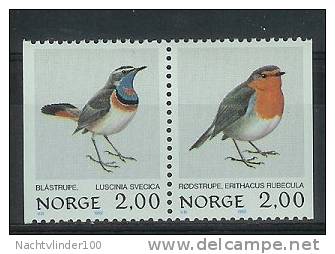 Mmf025 FAUNA VOGELS ROODBORSTJE BIRDS VÖGEL AVES OISEAUX NORWAY NORGE 1982 PF/MNH  VANAF1EURO - Nuovi