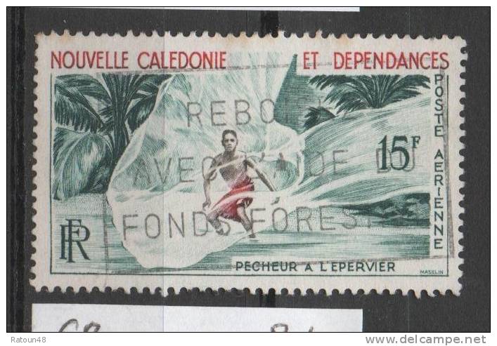 N° 67 - Oblitéré -Pecheur à L´epervier - Nouvelle Calédonie - Used Stamps