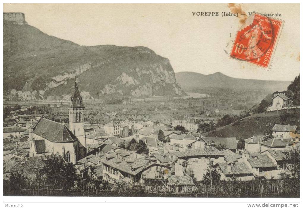 CPA VOREPPE (Isère) - Vue Générale - Voreppe