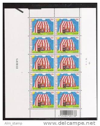 Belgien Sheet   2002  Yv. 3064  Mi.   3119 ** MNH Europa - 2002