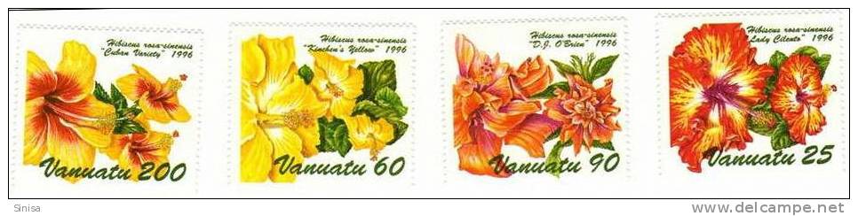 Vanuatu / Plants / Hybiskus - Vanuatu (1980-...)