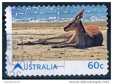 Australia 2011 Living Australia 60c Kangaroo On Beach Self-adhesive Used -- - Gebraucht