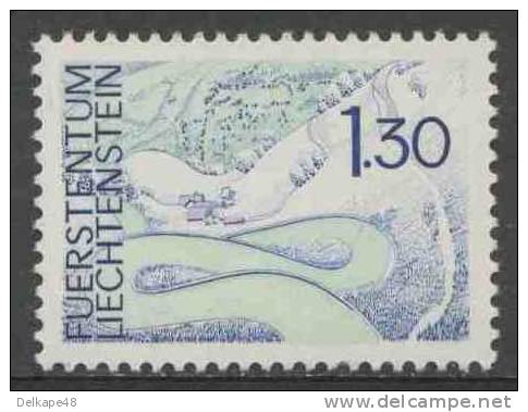 Liechtenstein 1973 Mi 582 ** Frommenhaus - Landschaft / Landscape / Paysage - Other & Unclassified