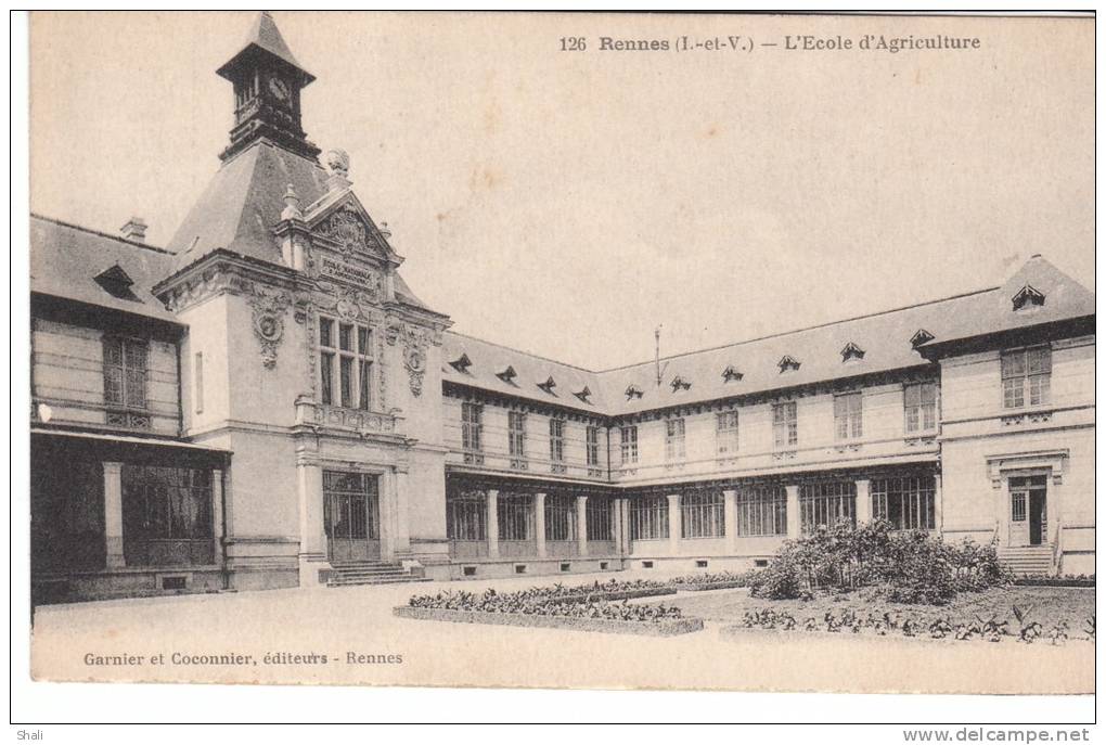 CPA RENNES L' ECOLE D' AGRICULTURE - Rennes