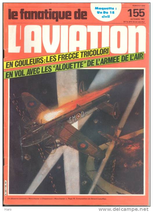 Le  Fanatique De L´aviation N° 155 - Octobre 1982 - Avion - Aéronautique - Luchtvaart