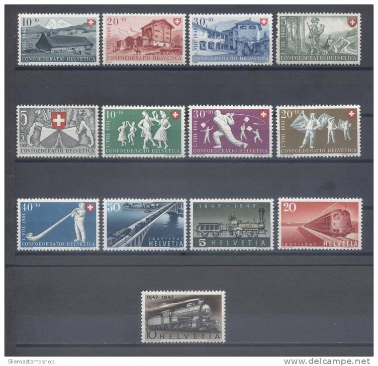 SWITZERLAND - SELECTION 'Q' - V5116 - Unused Stamps