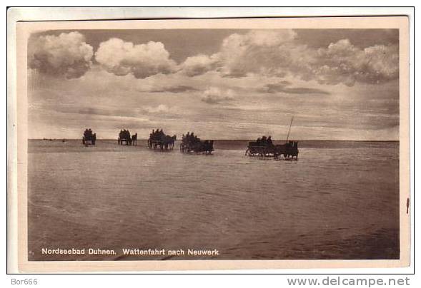 GOOD OLD GERMANY POSTCARD - Nordseebad Duhnen - Cuxhaven