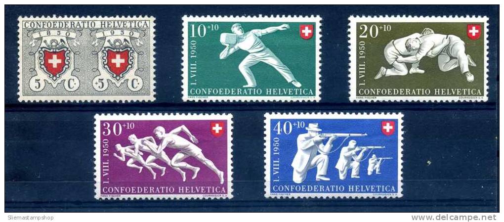 SWITZERLAND - 1950 PRO PATRIA - V5121 - Nuovi