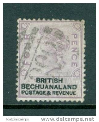 Bechuanaland: 1888   QV     SG13     4d          Used - 1885-1895 Crown Colony