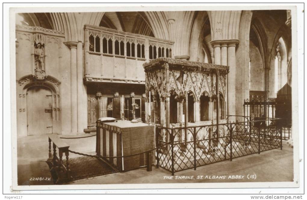 The Shrine, St. Albans Abbey - Hertfordshire