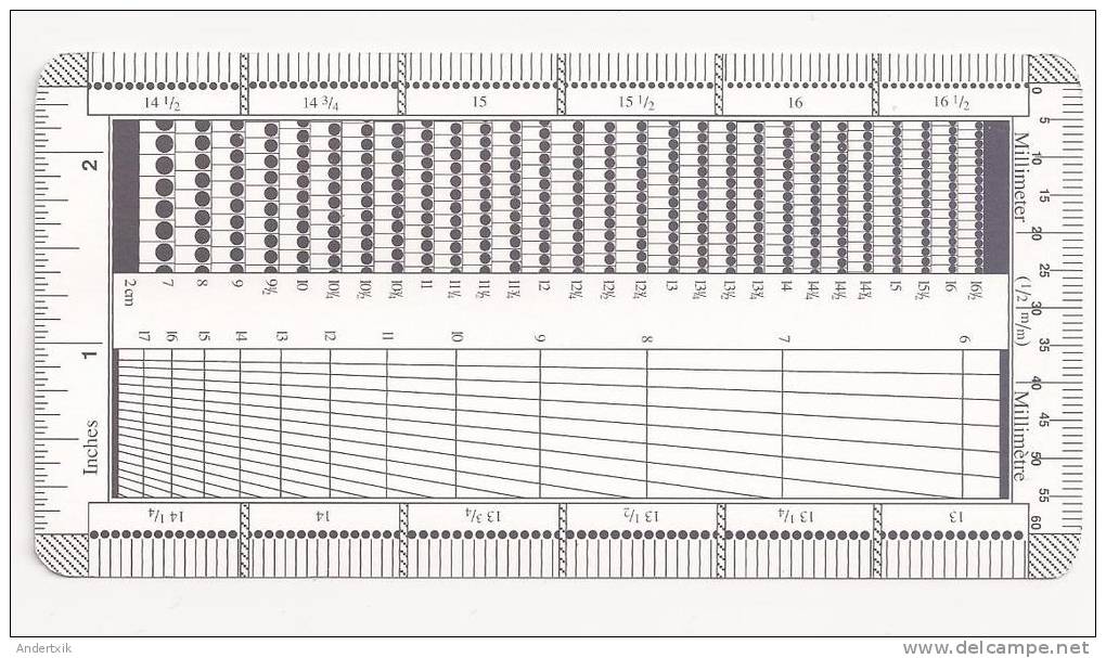 ODONTOMETRO Casero, Homemade ODONTOMETER - Otros & Sin Clasificación