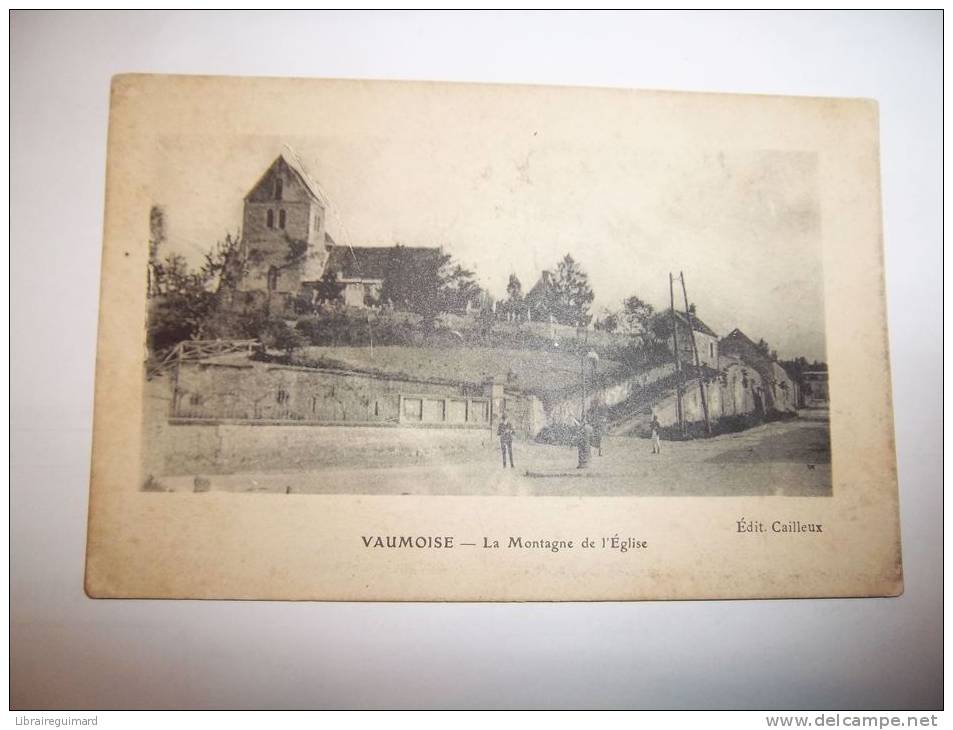 2dkx - CPA - VAUMOISE - La Montagne De L'église - [60] Oise - Vaumoise