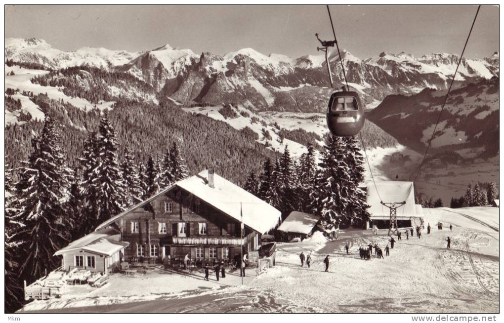 Zweisimmen Rinderberg Gondelbahn - Zweisimmen