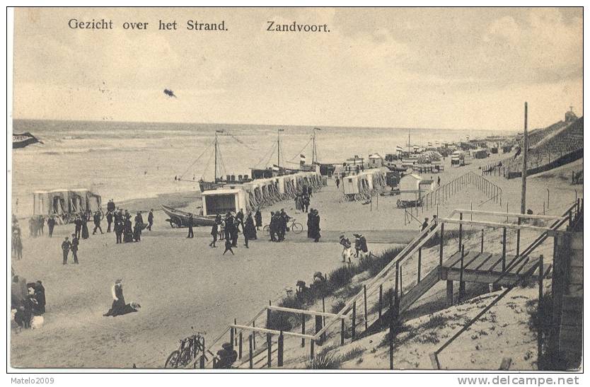ZANDVOORT Gezicht Overhet Strand - Zandvoort