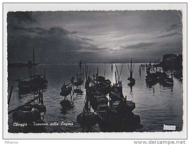 PO2754# VENEZIA - CHIOGGIA - TRAMONTO SULLA LAGUNA  VG 1984 - Chioggia