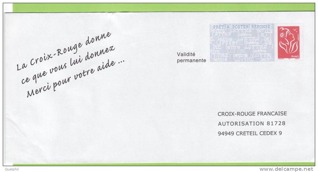 PAP REPONSE CROIX-ROUGE FRANCAISE- Neuf- N°0509733 - Prêts-à-poster: Réponse /Lamouche