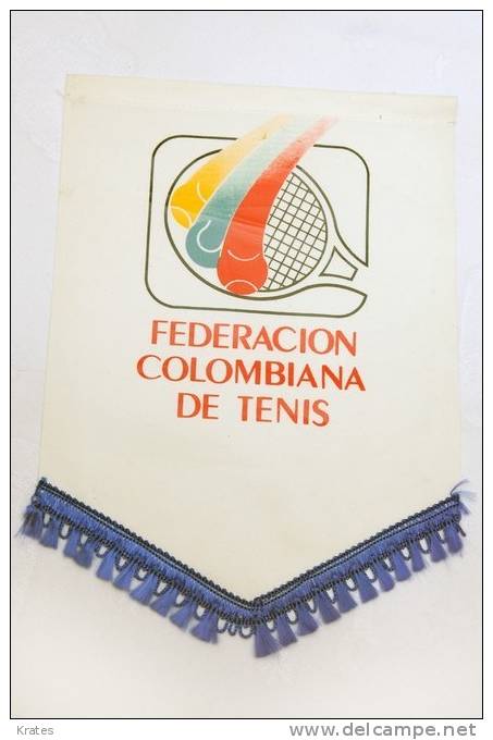 Sports Flags - Tennis, Colombia Federation - Apparel, Souvenirs & Other