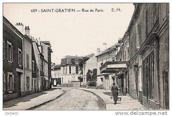 SAINT GRATIEN Rue De Paris - Saint Gratien